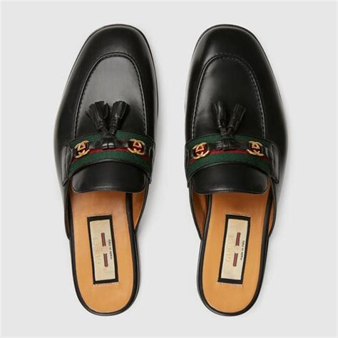 gucci women's slipper with tassels